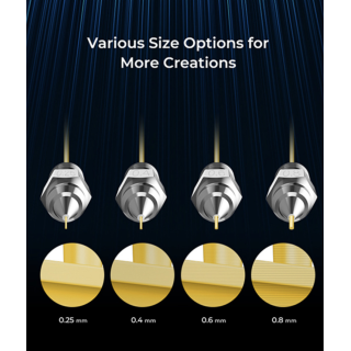 Creality High End Brass Nozzle Upgrade Kit 3D Printer